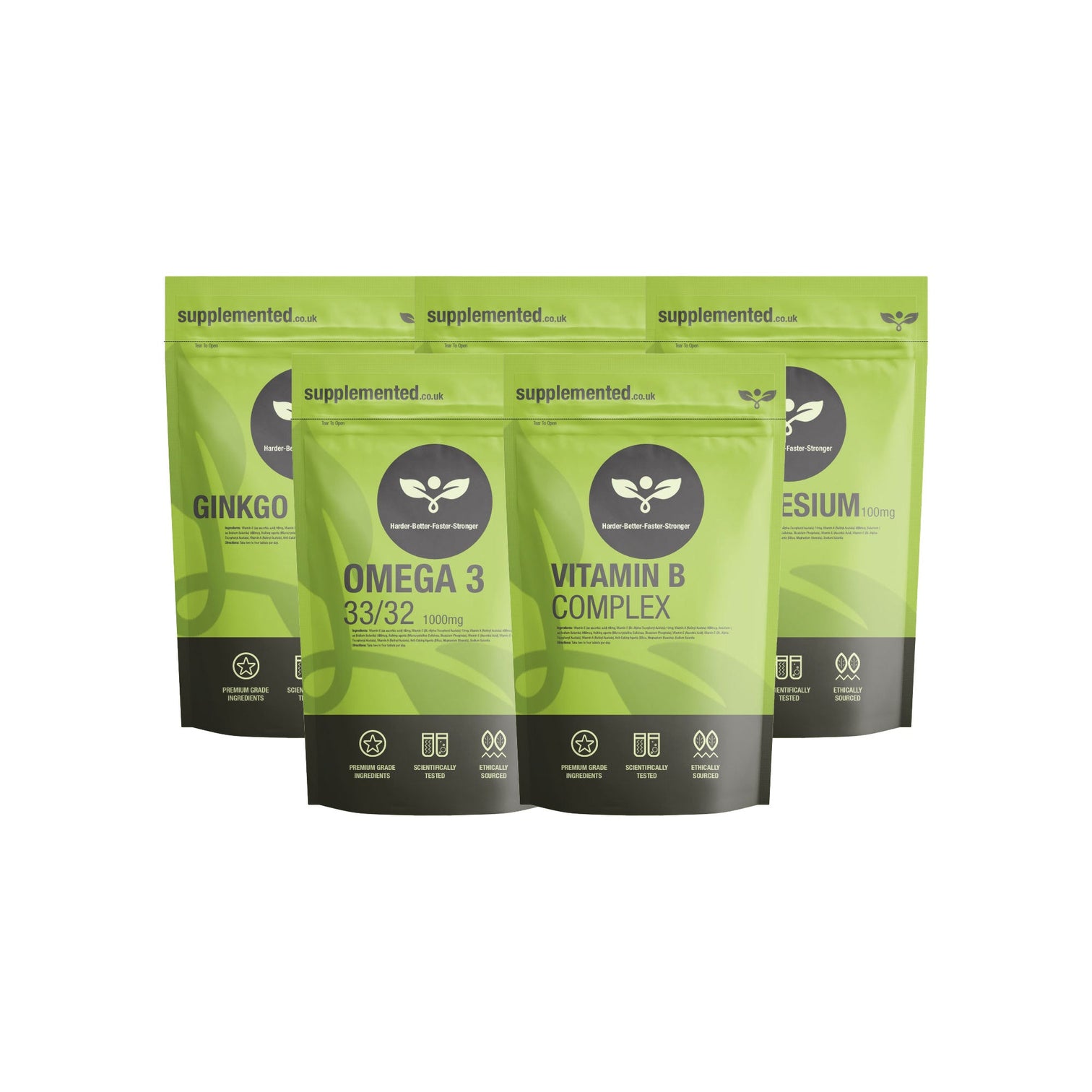 Brain Focus Nootropic Supplement Bundle